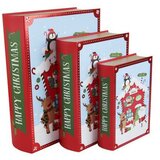  Novogodišnja kutija knjiga happy christmas m ( X31020BX-2 ) Cene