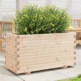 Maison Chic Vrtno cvetlično korito - Cvetlični Lonec 90x40x49,5 cm trdna borovina, (21789301) | Shoptok.si