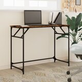  Radni stol boja hrasta 100x45x76 cm konstruirano drvo i čelik | Eponuda.com