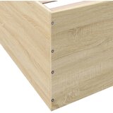  Okvir za krevet boja hrasta 140 x 200 cm konstruirano drvo | shoptok.hr