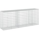  Gabion s žicom debljine 3,5 mm i mrežom 5x10 cm 250x50x100 cm | shoptok.hr
