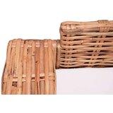  Dvosjed Sofa od Prirodnog Ratana | shoptok.hr
