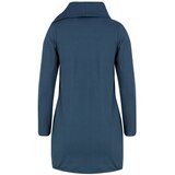 Pri Thin long sweatshirt with a diagonal zipper and a BEATA neck warmer | Shoptok.si