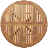  Vrtni stol okrugli Ø 110 x 75 cm od masivnog bagremovog drva | Eponuda.com