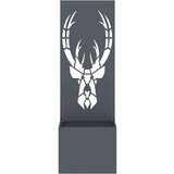 vidaXL Zaslon za zasebnost v vrtu Antracit 50 x 140 cm Mnogi jeklo | Shoptok.si