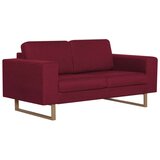 Dvosjed od tkanine crvena boja vina | shoptok.hr