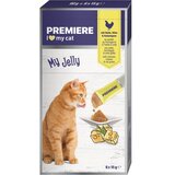 Premiere poslastica za mačke My Jelly piletina, sir, mačja metvica 6x15 g | shoptok.hr