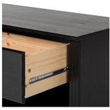 Støraa Tamno smeđa TV komoda od masivnog bora 137x47 cm Anita – | shoptok.hr