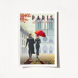 Wallity poster Paris-1979, 29,7x42 cm | ePonuda.com