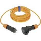 Podaljšanje s PUR kablom 25 m oranžno Podaljševalni kabel [ - ] 649.025.17, (20421971)