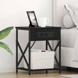  Noćni ormar 2 pcs Crni hrast 41 x 31 x 51 cm Konstruirano drvo | shoptok.hr
