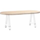  Noge za klub stolić A-oblika 2 kom Bijele 38 x (42-43) cm Čelik | Eponuda.com