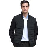 Barbour Collins Baffle Quilted Sweatshirt Black Crna | shoptok.hr