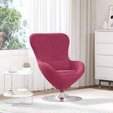 vidaXL Jaja stolica vino crvena baršun | shoptok.hr
