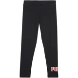 Pajkice ESS 2 COLOR NO1 LOGO LEGGINGS Črna