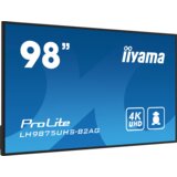 Iiyama Prolite LH9875UHS-B2AG LFD - 247.7 cm (97.5"), 4K UHD (3840x2160), IPS, 60Hz, 8ms, 500 cd/m² - LH9875UHS-B2AG | Shoptok.si