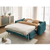 Bobochic Paris Plava sklopiva sofa 214 cm Ernest – | shoptok.hr