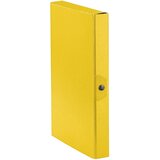 MAPA S GUMBOM HRBAT- 40MM A4 EUROBOX ESSELTE C2409/390324090 ŽUTA | Shoptok.si