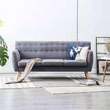 vidaXL Trosjed s presvlakom od tkanine 172 x 70 x 82 cm svijetlosivi Cijene