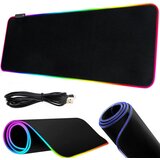  Osvijetljena LED RGB računalna podloga za miš i tipkovnicu 80x30cm | shoptok.hr