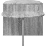  Kava Stol Siva sonoma 100 x 50 x 40 cm Konstruirano drvo | shoptok.hr
