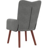 Fotelja Tamno siva 63 x 67 x 94 cm Baršun | shoptok.hr