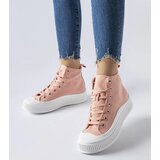 Gemre Pink high platform sneakers Guerrino | Shoptok.si