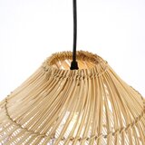  Immax 08264L - Visilica na sajli PELO 1xE27/40W/230V, prečnik 40 cm, ratan | Eponuda.com