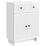 vidaXL Kreveta s ladicama Bijela visokog sjaja 66 x 34 5 x 90 cm - Bijela visokog sjaja Cijene