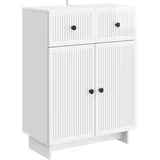 Kreveta s ladicama Bijela visokog sjaja 66 x 34 5 x 90 cm - Bijela visokog sjaja