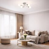  plafonski luster king 4xE27/15W/230V sjajni hrom | Eponuda.com