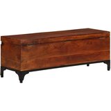  Škrinja za pohranu 110 x 35 x 41 cm od masivnog bagremovog drva | shoptok.hr