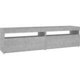 TV ormarići s LED svjetlima 2 kom boja betona 75 x 35 x 40 cm | Eponuda.ba