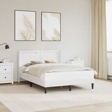  Krevetna konstrukcija Bijela 140 x 200 cm Umjetna koža | shoptok.hr
