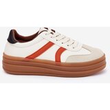 EVENTO Women's Platform Sneakers Beige Tolianna | shoptok.hr