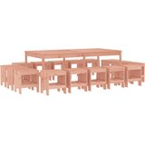  17-dijelni vrtni blagovaonski set od masivnog drva duglazije | Eponuda.com