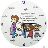  Personalizirani zidni satovi – Unikatni dar zahvalnosti za učiteljice i tete u vrtiću - 27. - 17923 | shoptok.hr