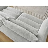 Bobochic Paris Svijetlo siva sofa od šenila 276 cm Neil – | shoptok.hr