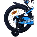 Volare dječji bicikl Sportivo 16" crno-plavi s dvije ručne kočnice | shoptok.hr