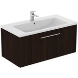Ideal Standard Tamno smeđi zidni ormarić za ispod umivaonika u dekoru hrasta 100x44 cm i.Life B – | shoptok.hr