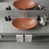 REA Bath Umivalnik Royal Olive Cinnamon countertop | Shoptok.si