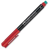 HP Marker Faber-Castell OHP, M, rdeč Cene