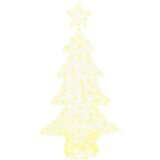 vidaXL Božično drevo med 160 LED Toplo bela 150 cm Akril | Shoptok.si
