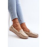 Boto Women's Beige Faux Suede Moccasins Amrutia | Shoptok.si