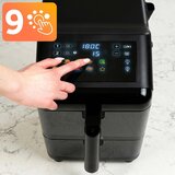 Berdsen BD-663 Air Fryer dvokomorna friteza na vroč zrak 11,6 L 3000 W – 9 programov, Dual Zone | Shoptok.si