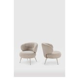 MOME Bež fotelj Liva – | Shoptok.si
