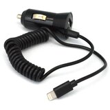  Auto punjac univerzalni 2u1 (iPhone Lightning + USB slot) crni 1A | Eponuda.com