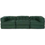  Modularni Poufi 3 kosa Zelena Tkanina, (22046052) | Shoptok.si