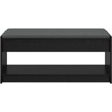  Klupa za hodnik s jastukom Crni hrast 100 x 38 x 46 cm | shoptok.hr