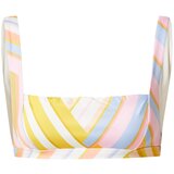 Billabong Športen bikini zgornji del 'Break of Dawn' svetlo modra / kari / marelica / pastelno roza / bela | Shoptok.si